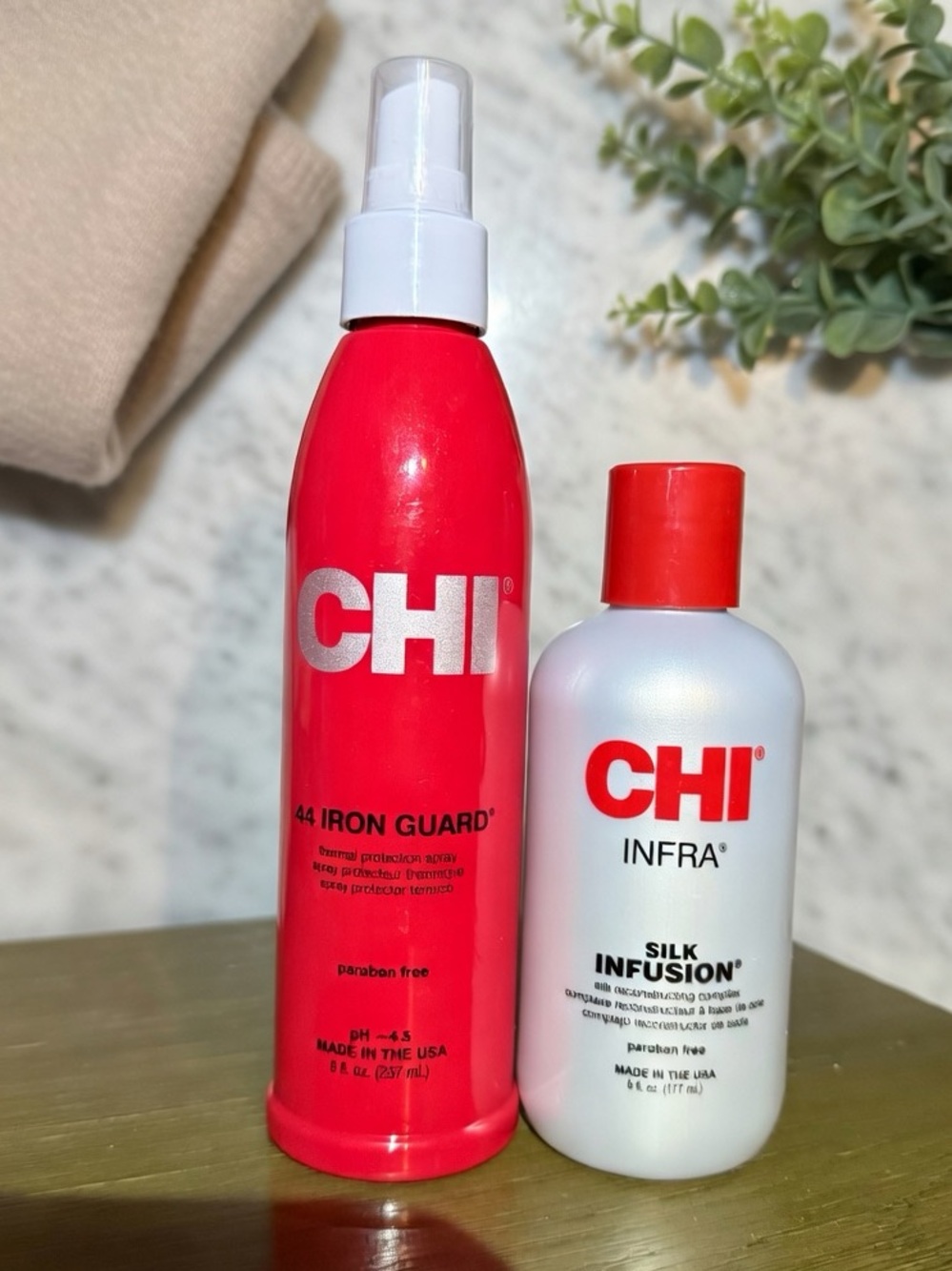 CHI Iron Guard + Silk Infusion Bundle Duo – Full Size - BRAND NEW!